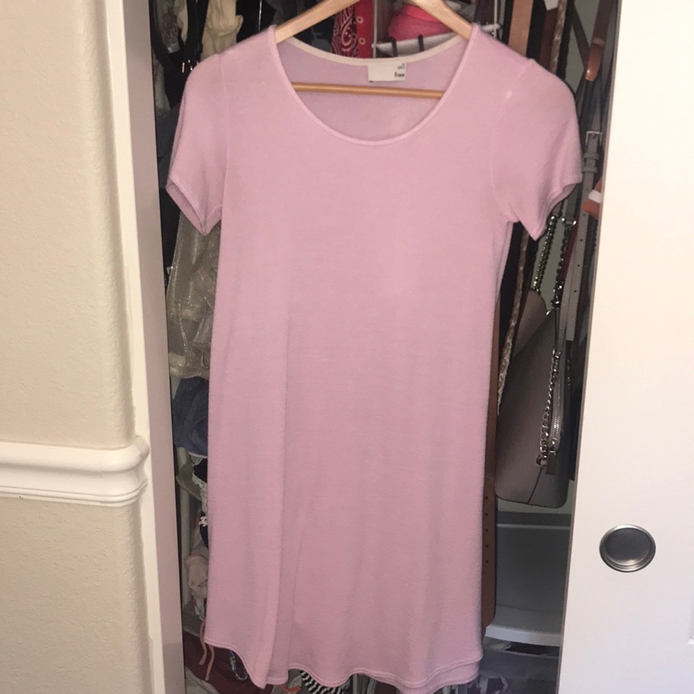 Aritizia Wilfred free Pink dress XS
